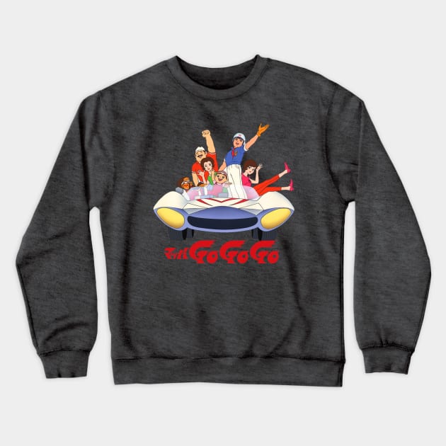 Speed Racer/Mach Go Go Go Crewneck Sweatshirt by Pop Fan Shop